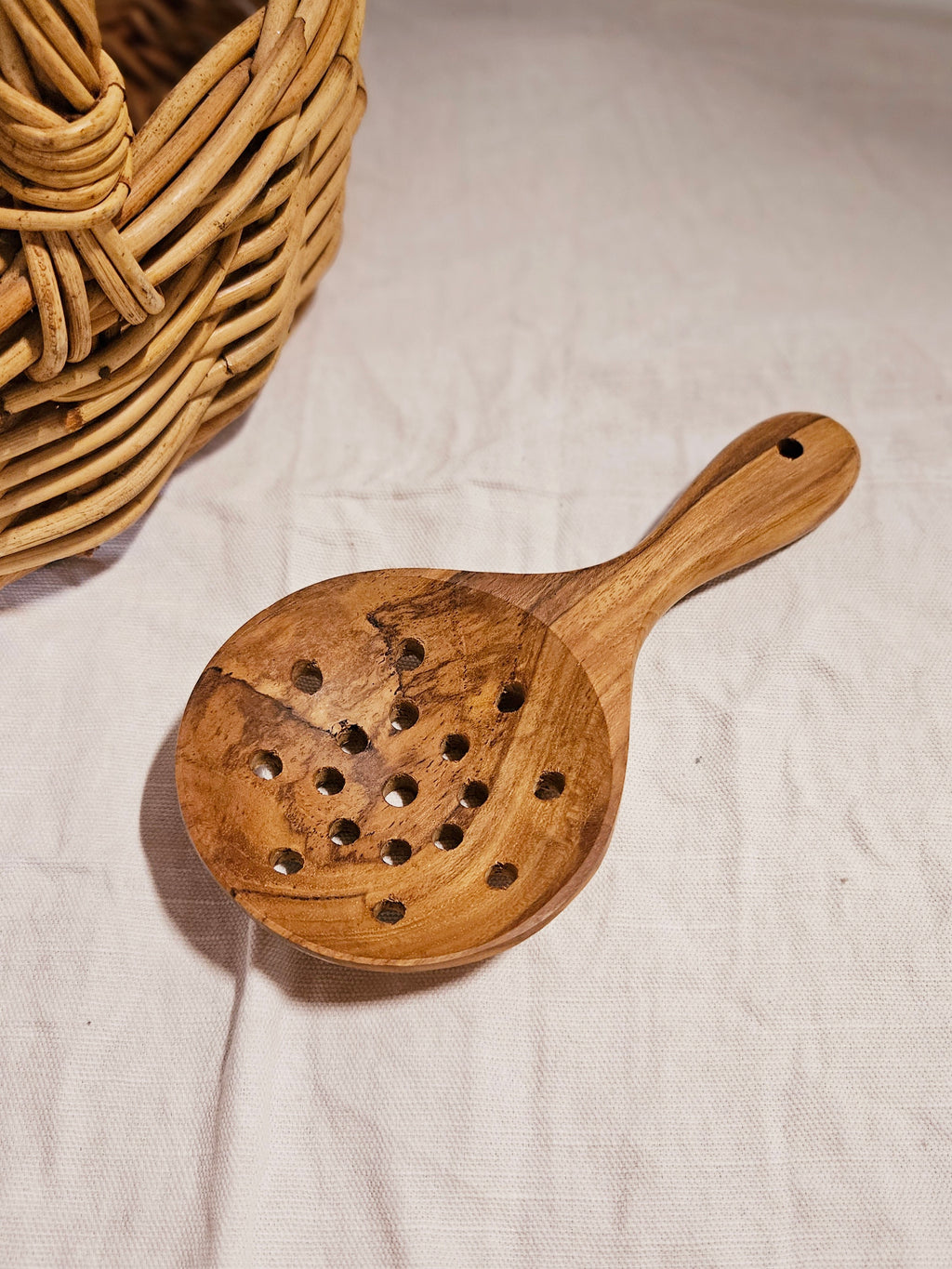 Mini Slotted Spoon | Papoose Toys image 0