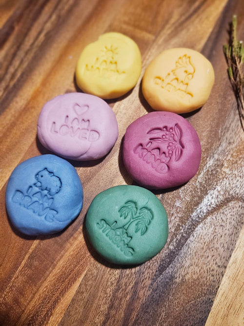 Aussie Affirmation Playdough Stampers | Set of 6