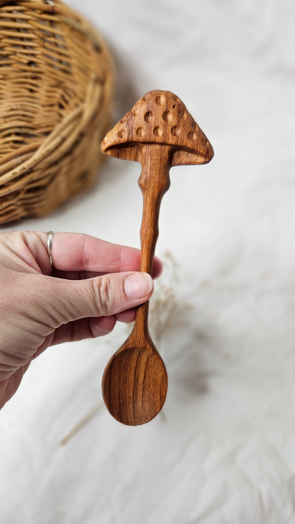Meadow Mushroom Spoon | Evergreen Child image 1