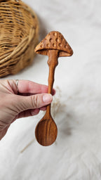 Meadow Mushroom Spoon | Evergreen Child image 1