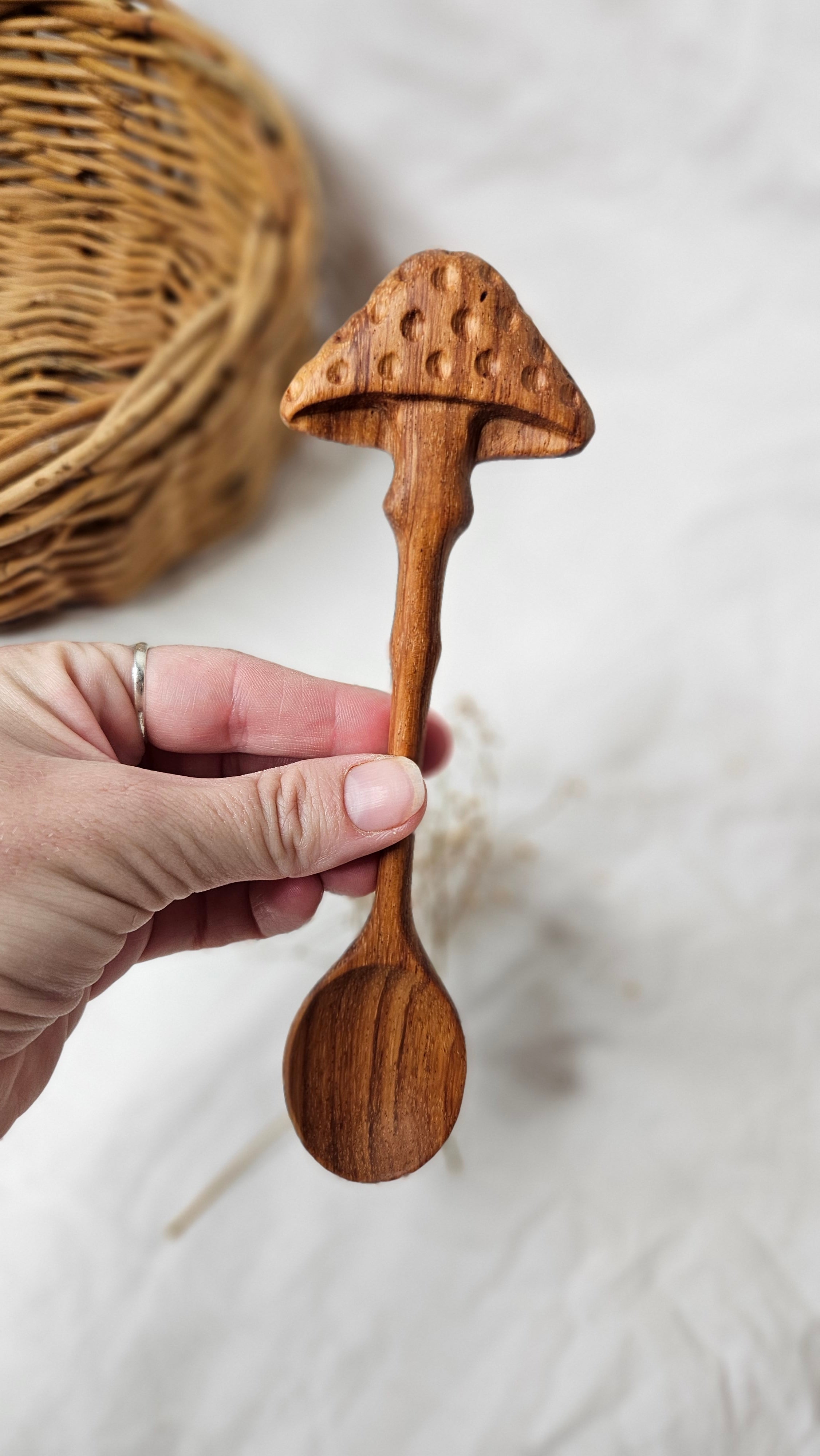 Meadow Mushroom Spoon | Evergreen Child image 1