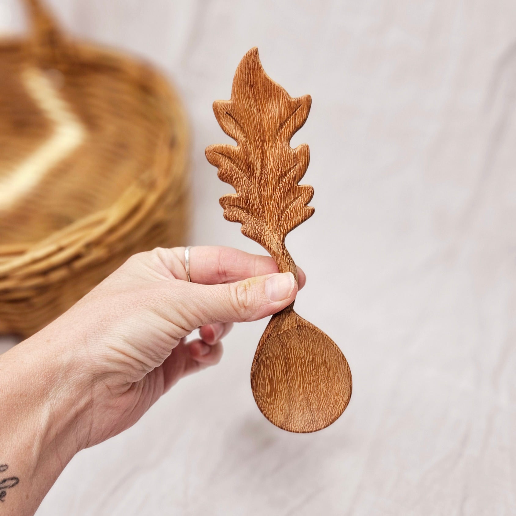 Leaf Spoon | Wild Mountain Child image 1