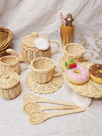 Juni Moon Tea Time Bundle | Rattan Play Set image 2