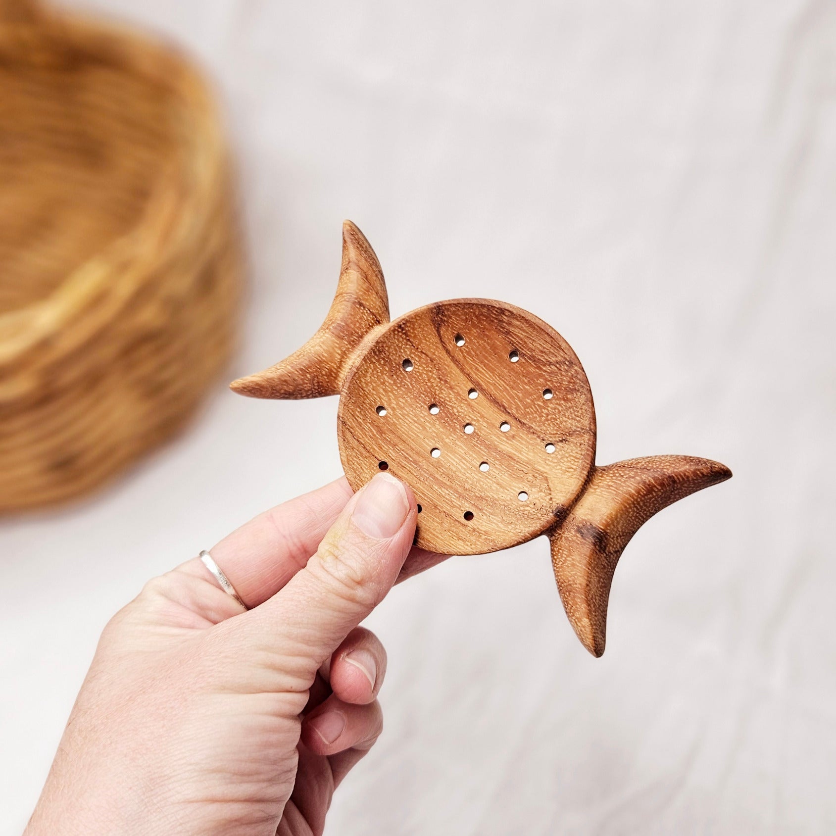 Crescent Moon Strainer | Wild Mountain Child image 1