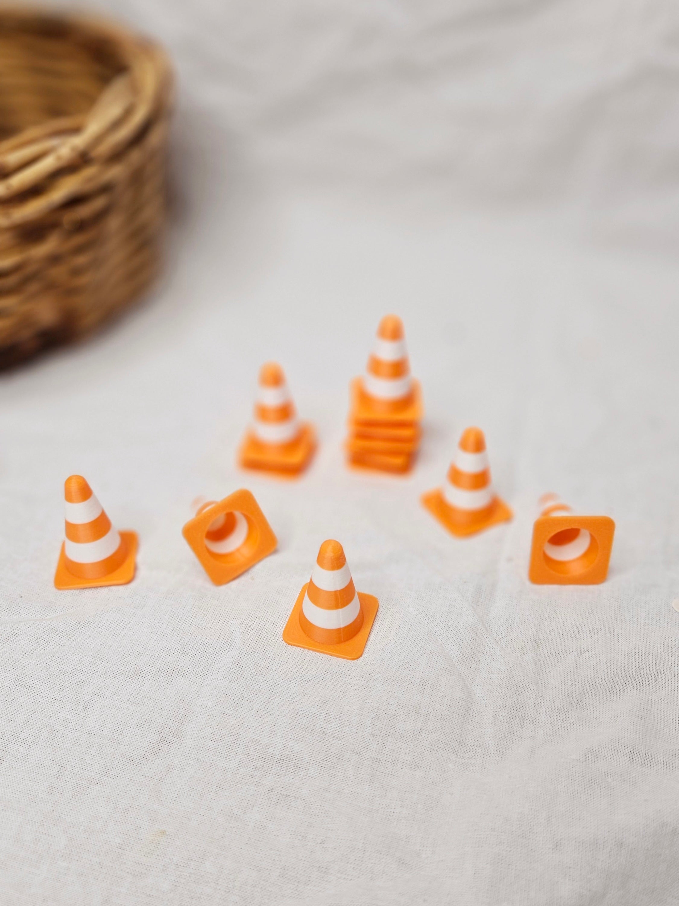 Mini Traffic Cones (12 pack) image 0