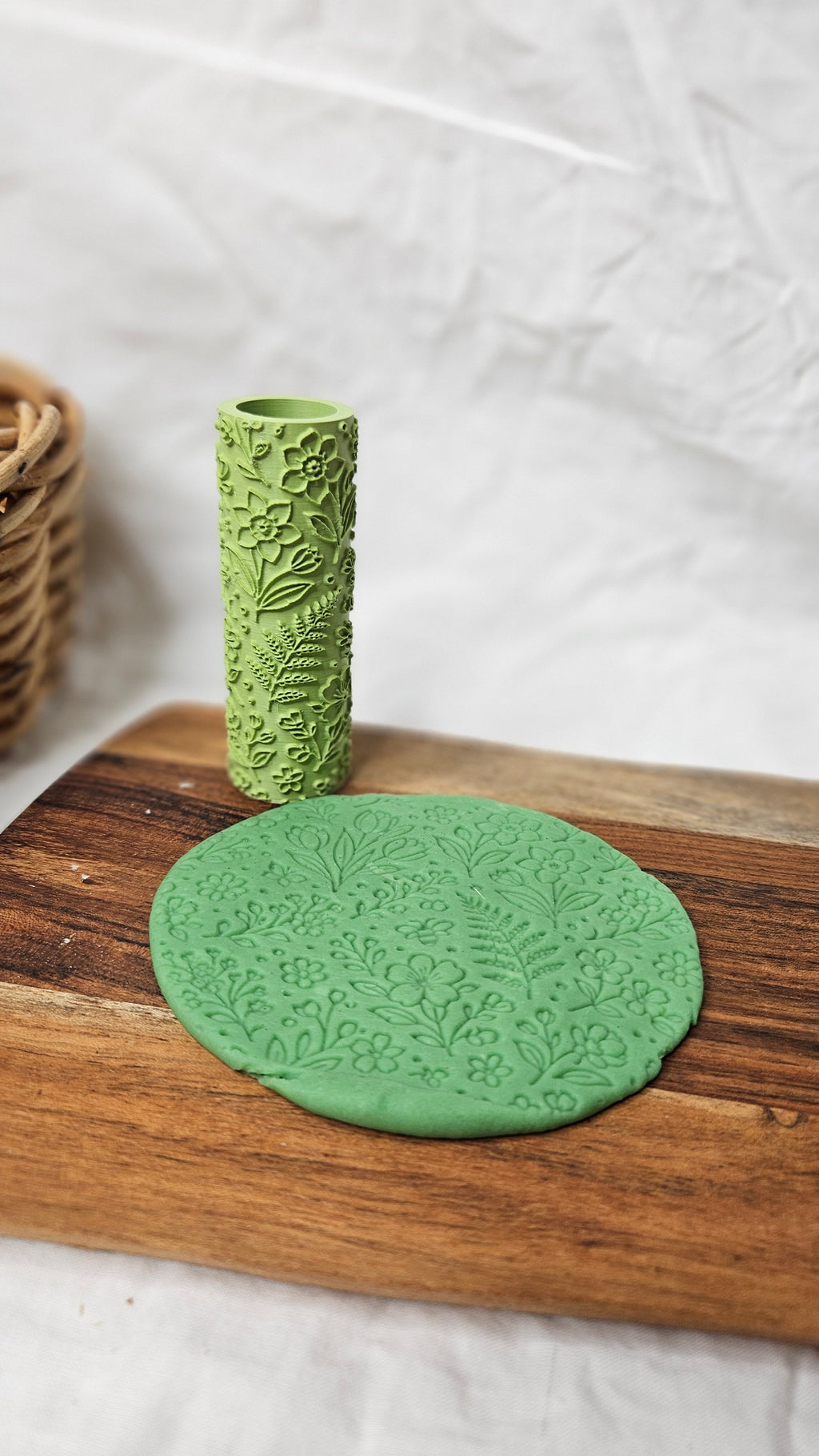 Wildflowers | Textured Playdough Roller image 3