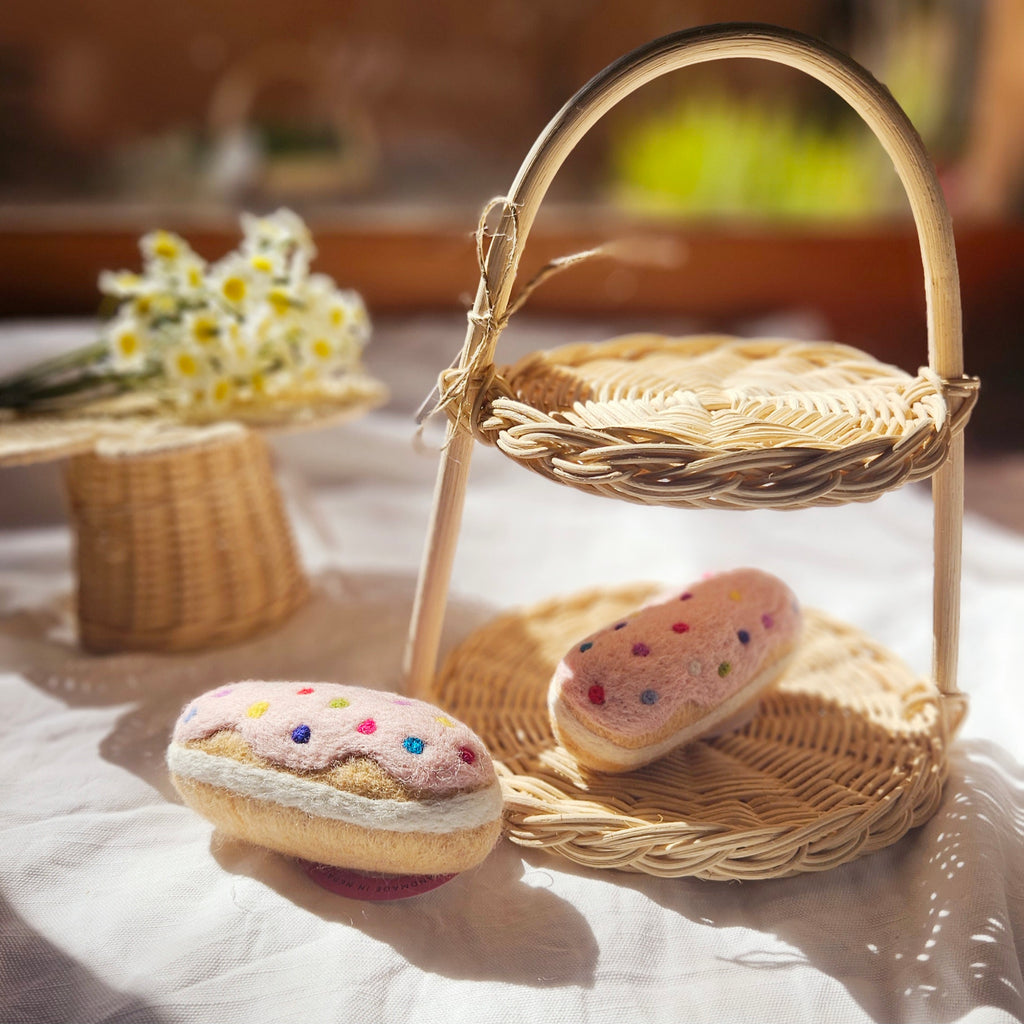 Felt Pink Sprinkle Eclair | JuniMoon image 3