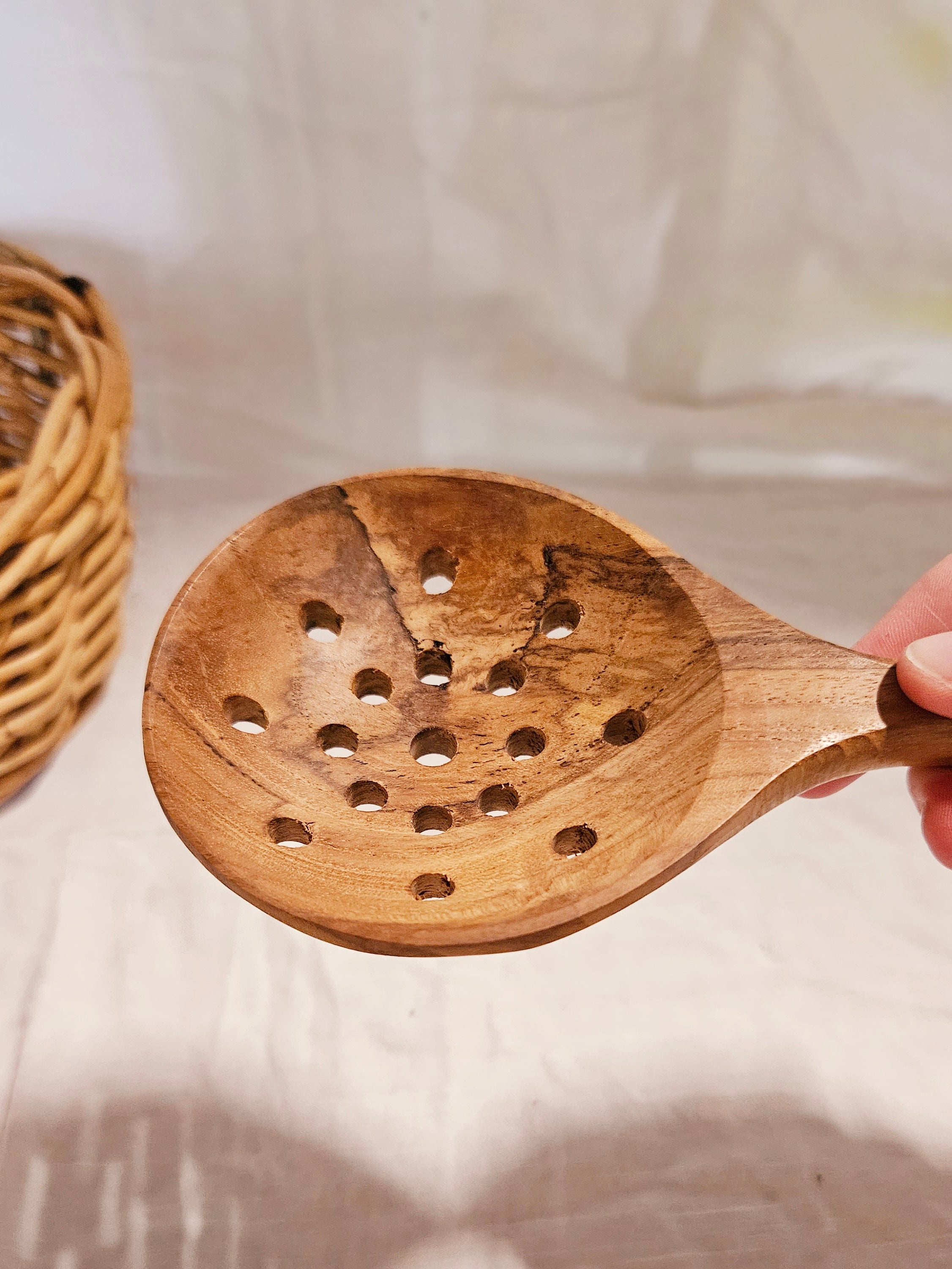 Mini Slotted Spoon | Papoose Toys image 2