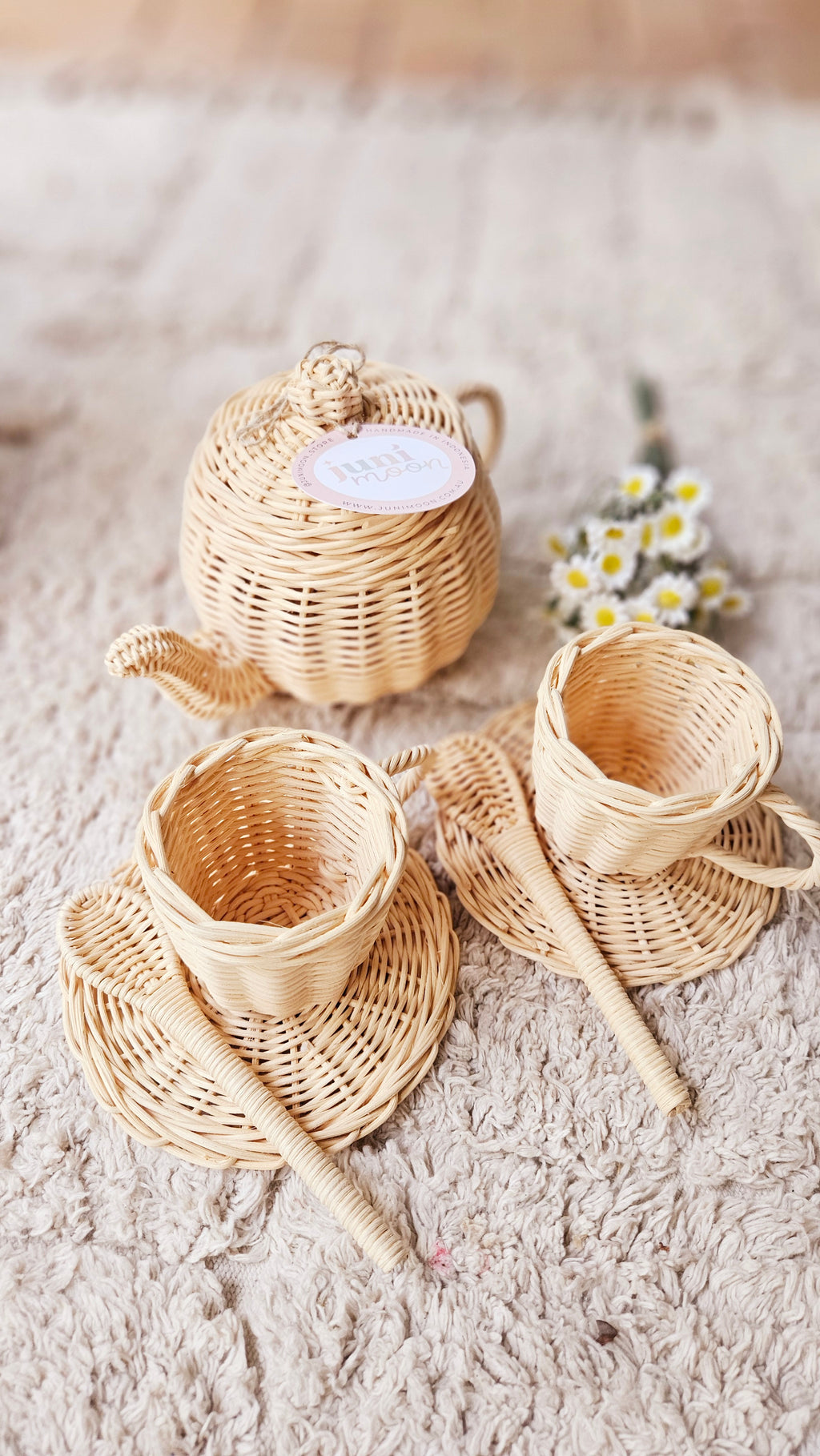 Little Sippers Children's Tea Set (7 piece) | JuniMoon image 10