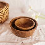 Teak Potion Bowls (2pc) | Papoose Toys image 1