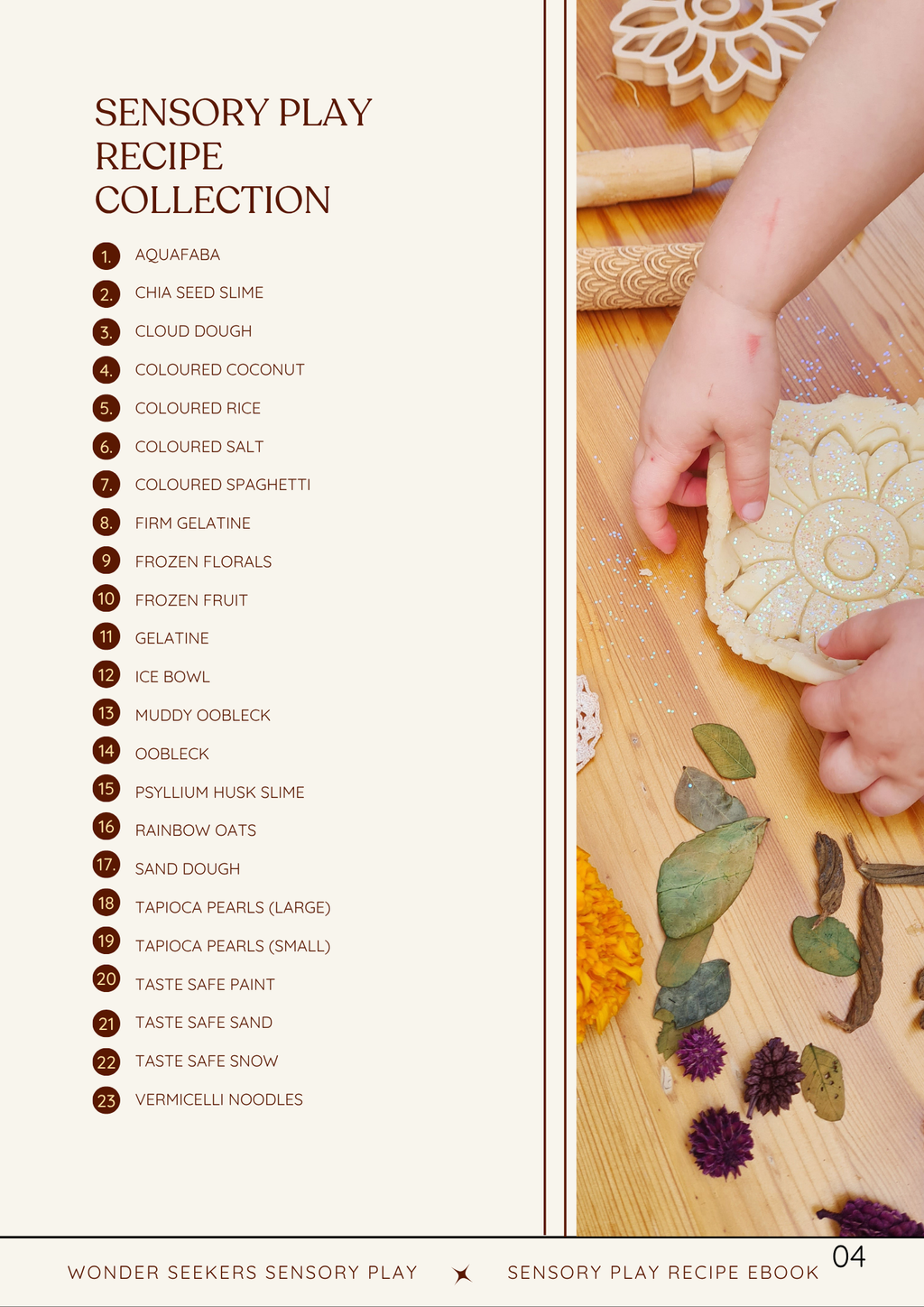 The Wonder Seekers Guide to Sensory Play
