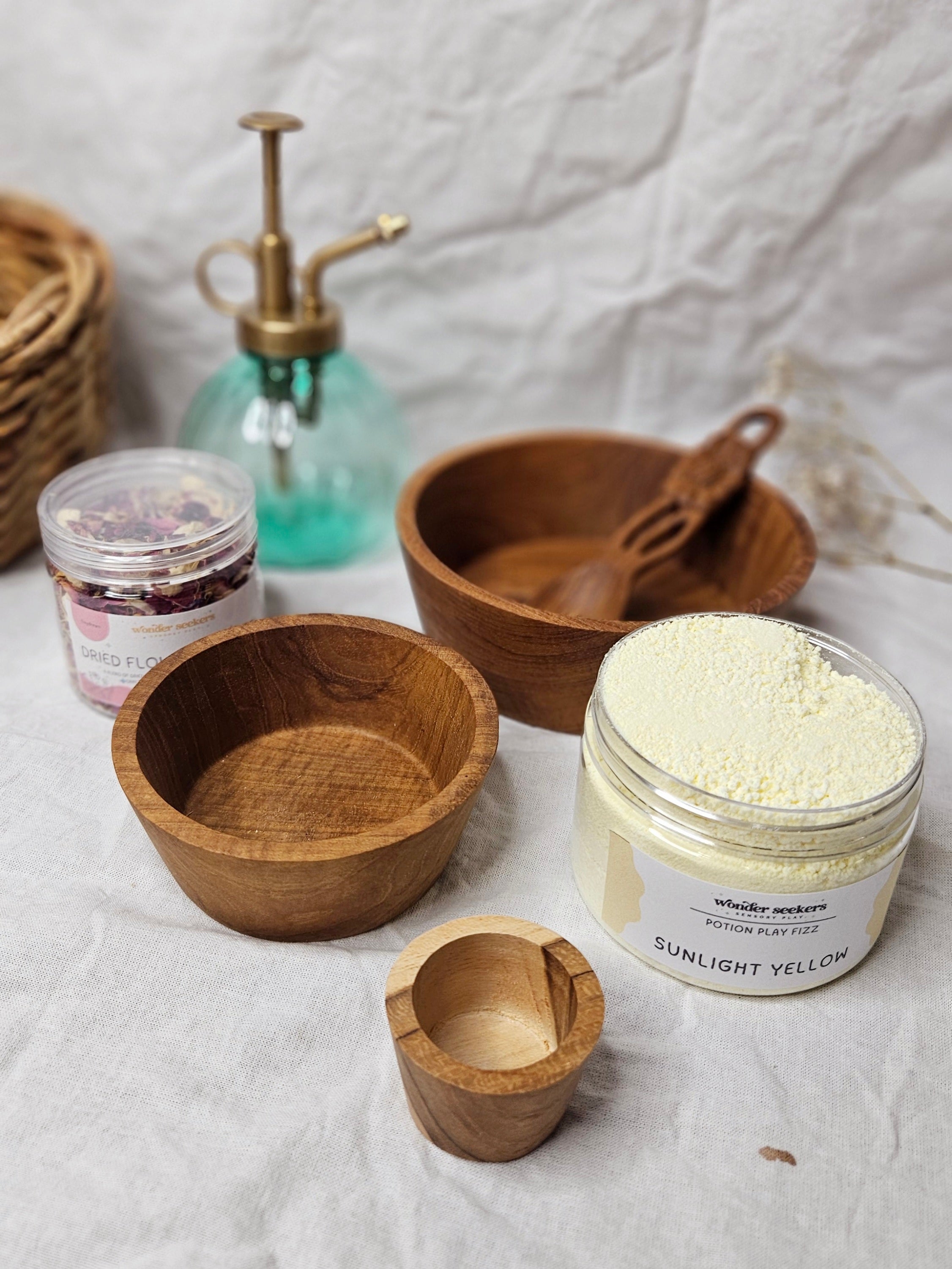 Little Alchemist Potion Set | Mud Kitchen Starter Set image 3