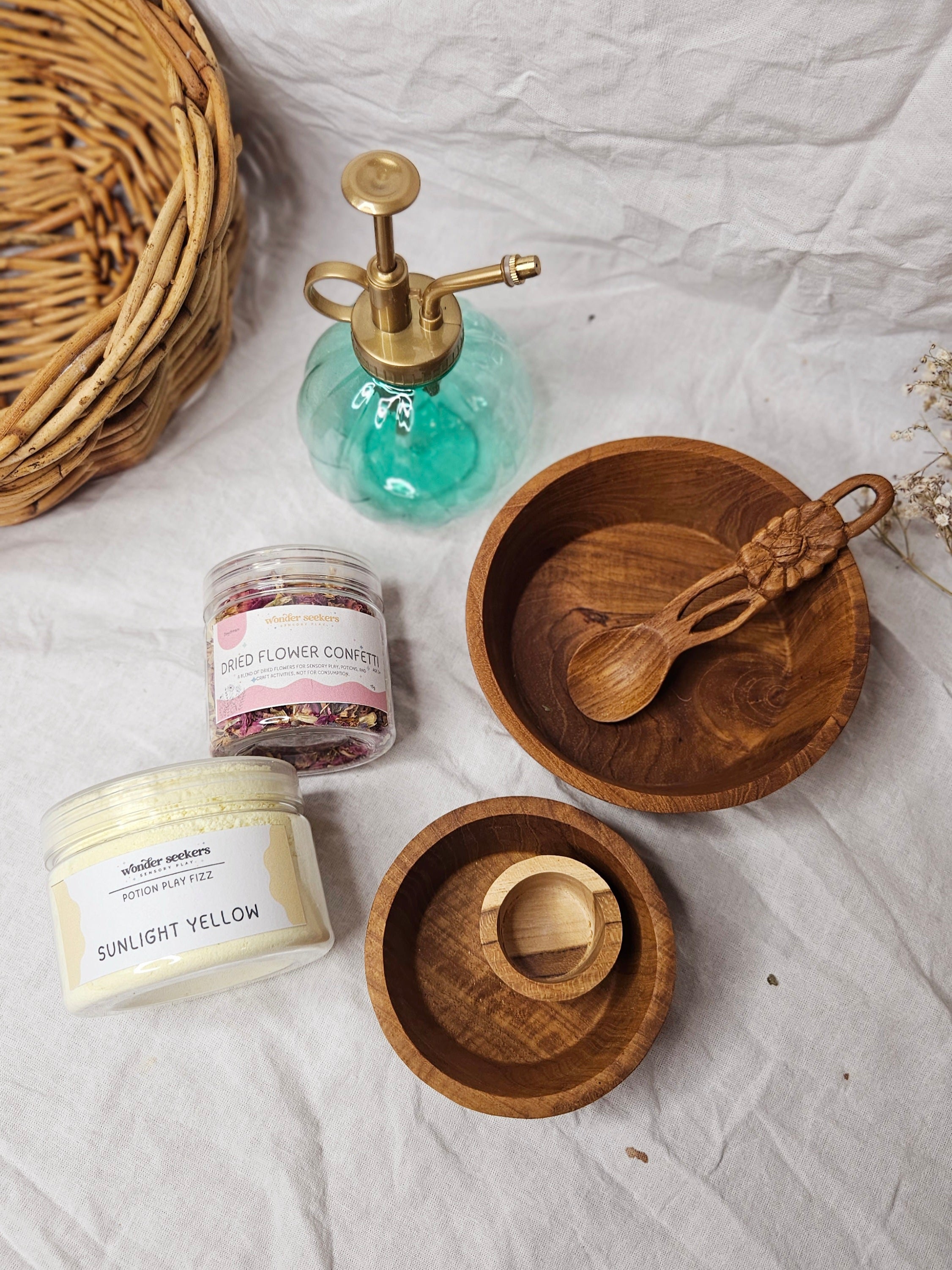 Little Alchemist Potion Set | Mud Kitchen Starter Set image 1
