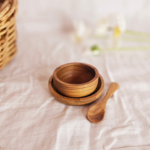 Baby Dessert Set (3pc) | Papoose Toys image 1