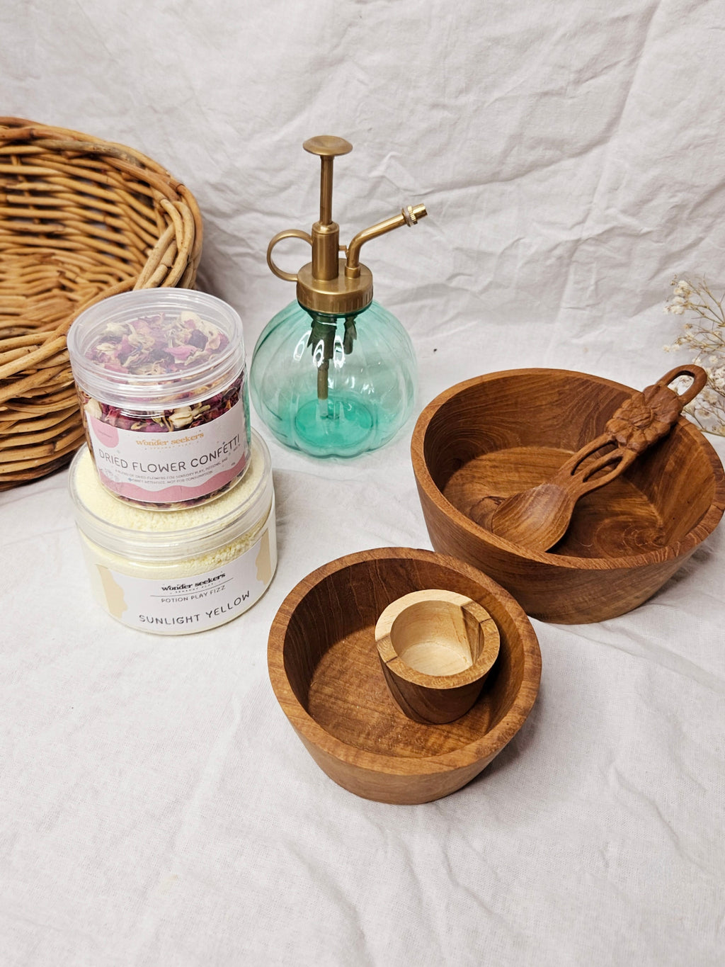 Little Alchemist Potion Set | Mud Kitchen Starter Set image 0