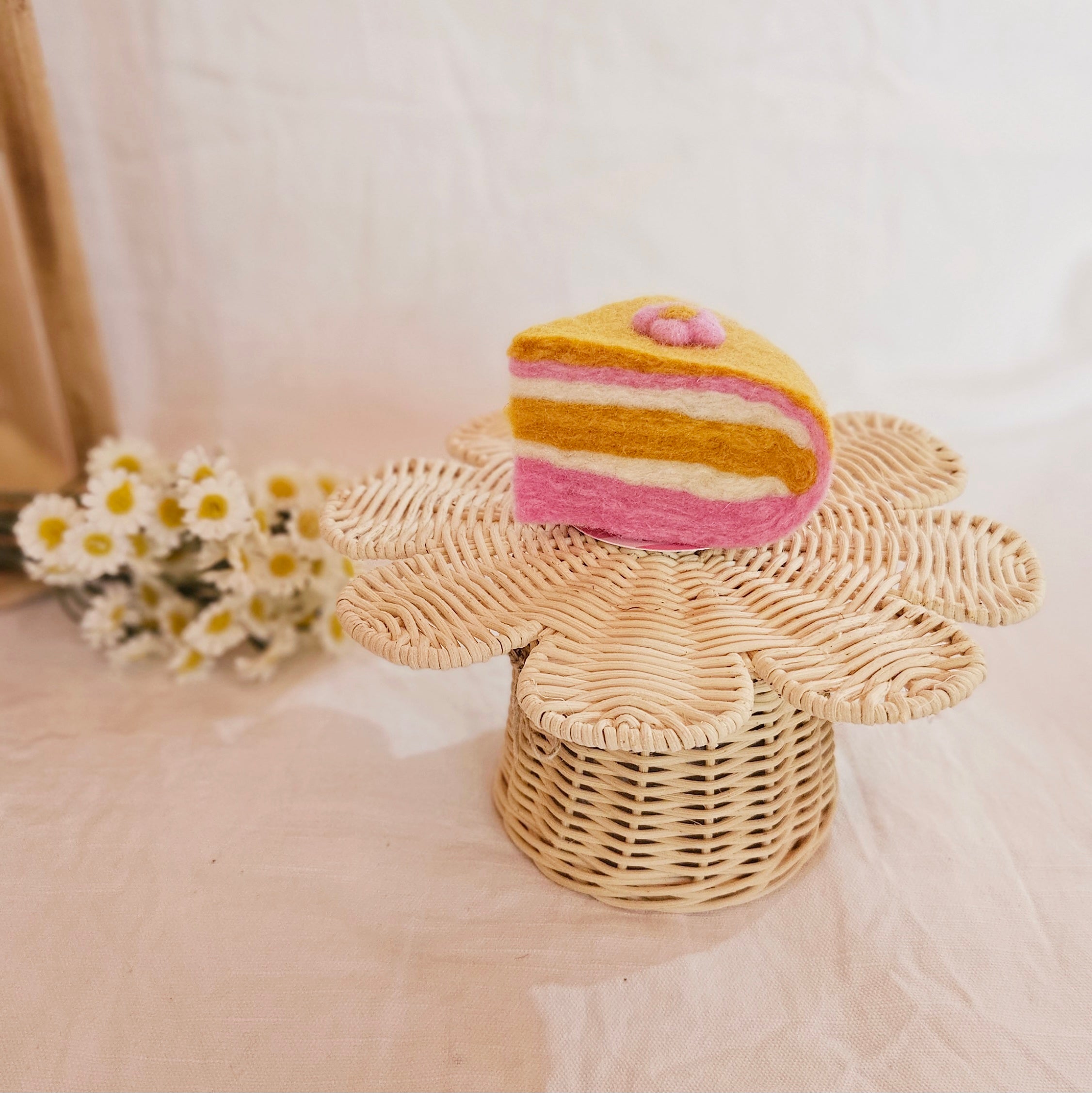 Flower Power Cake Slice | JuniMoon image 1