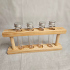 Timber Test Tube Rack image 1