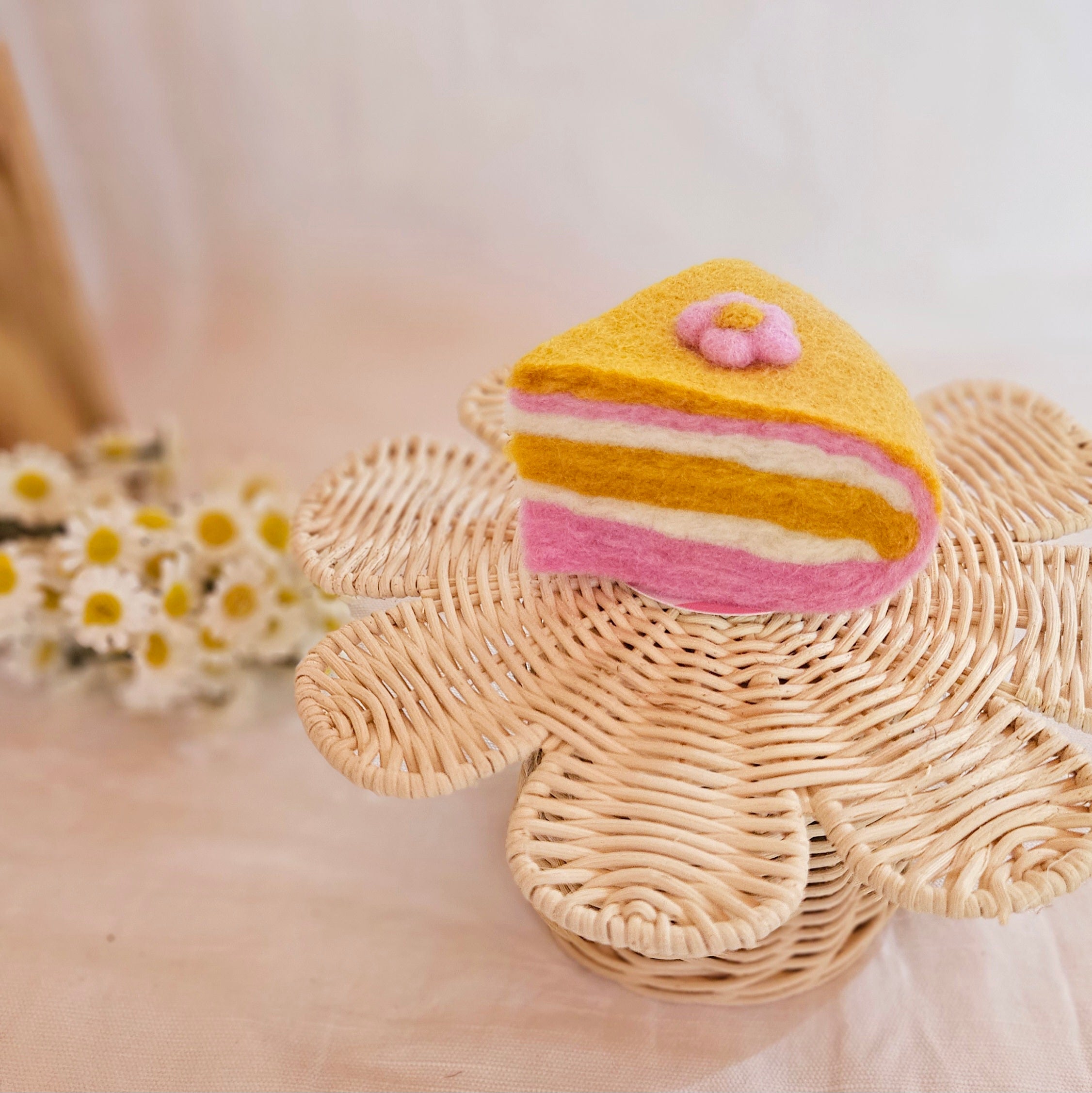 Flower Power Cake Slice | JuniMoon image 0