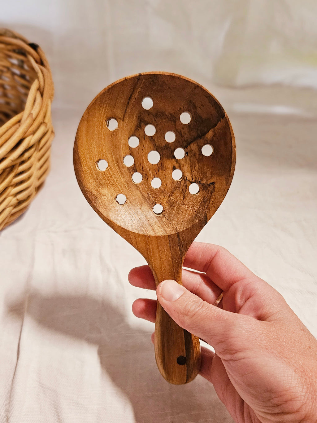 Mini Slotted Spoon | Papoose Toys image 1