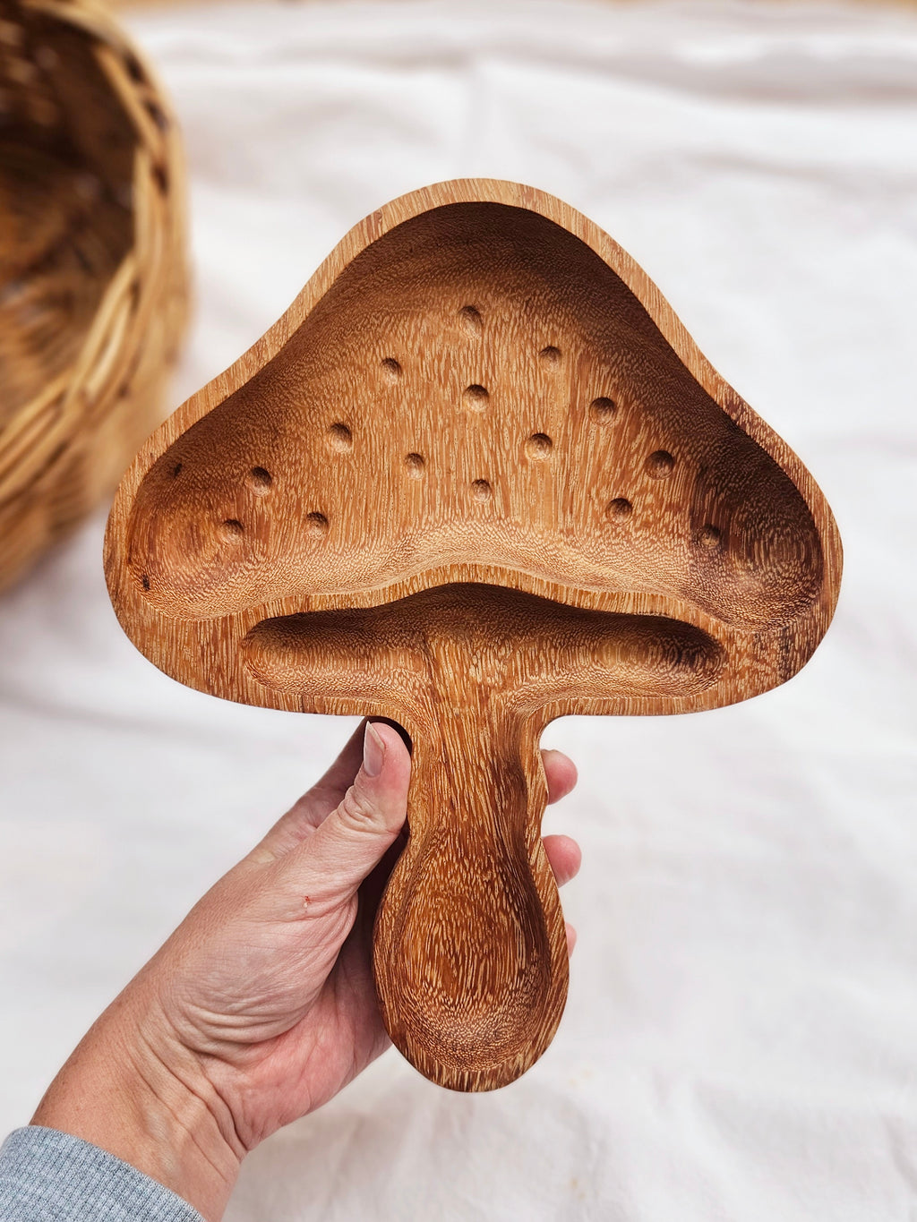 Meadow Mushroom Tray | Evergreen Child image 2
