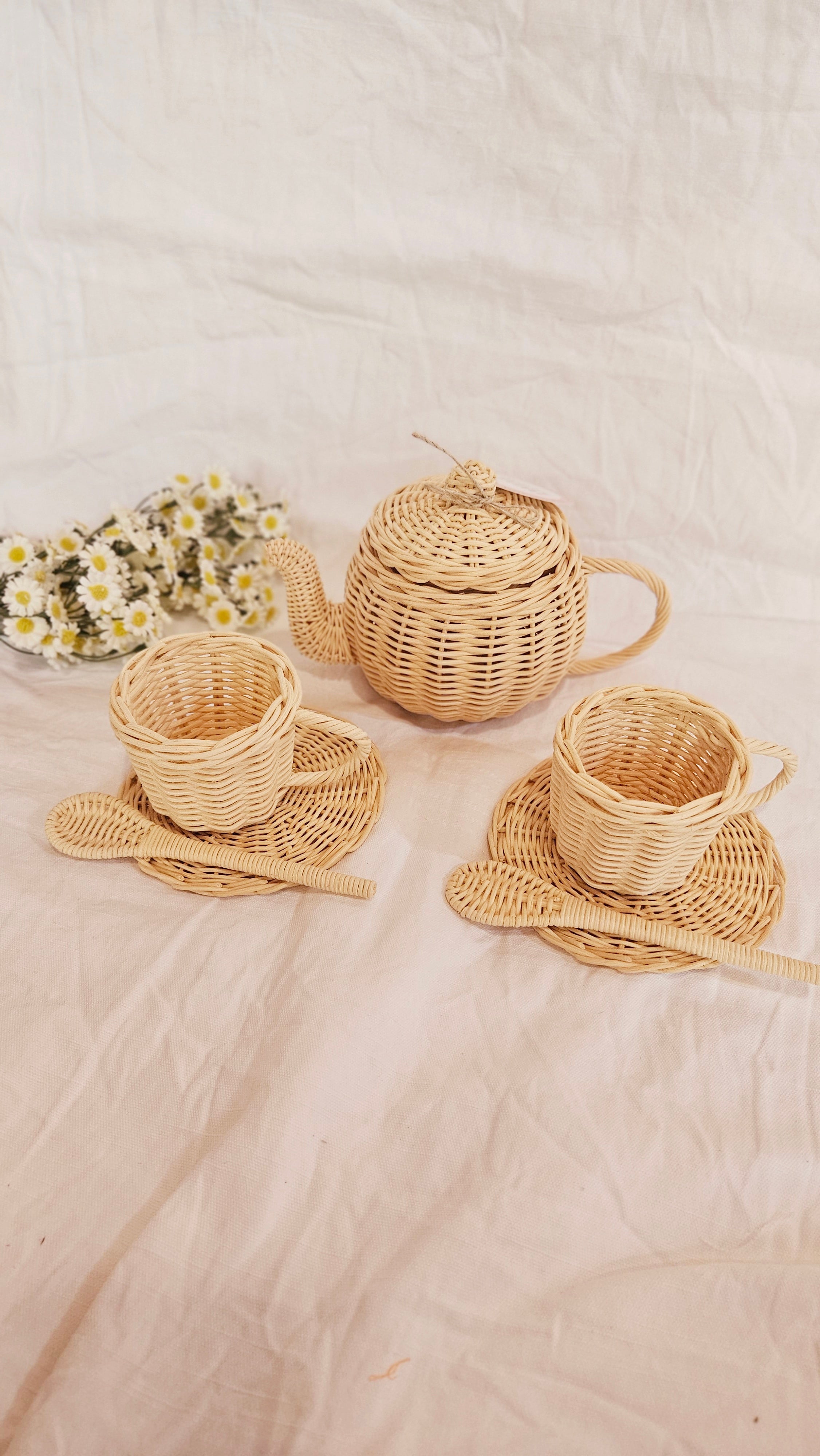 Little Sippers Children's Tea Set (7 piece) | JuniMoon image 1