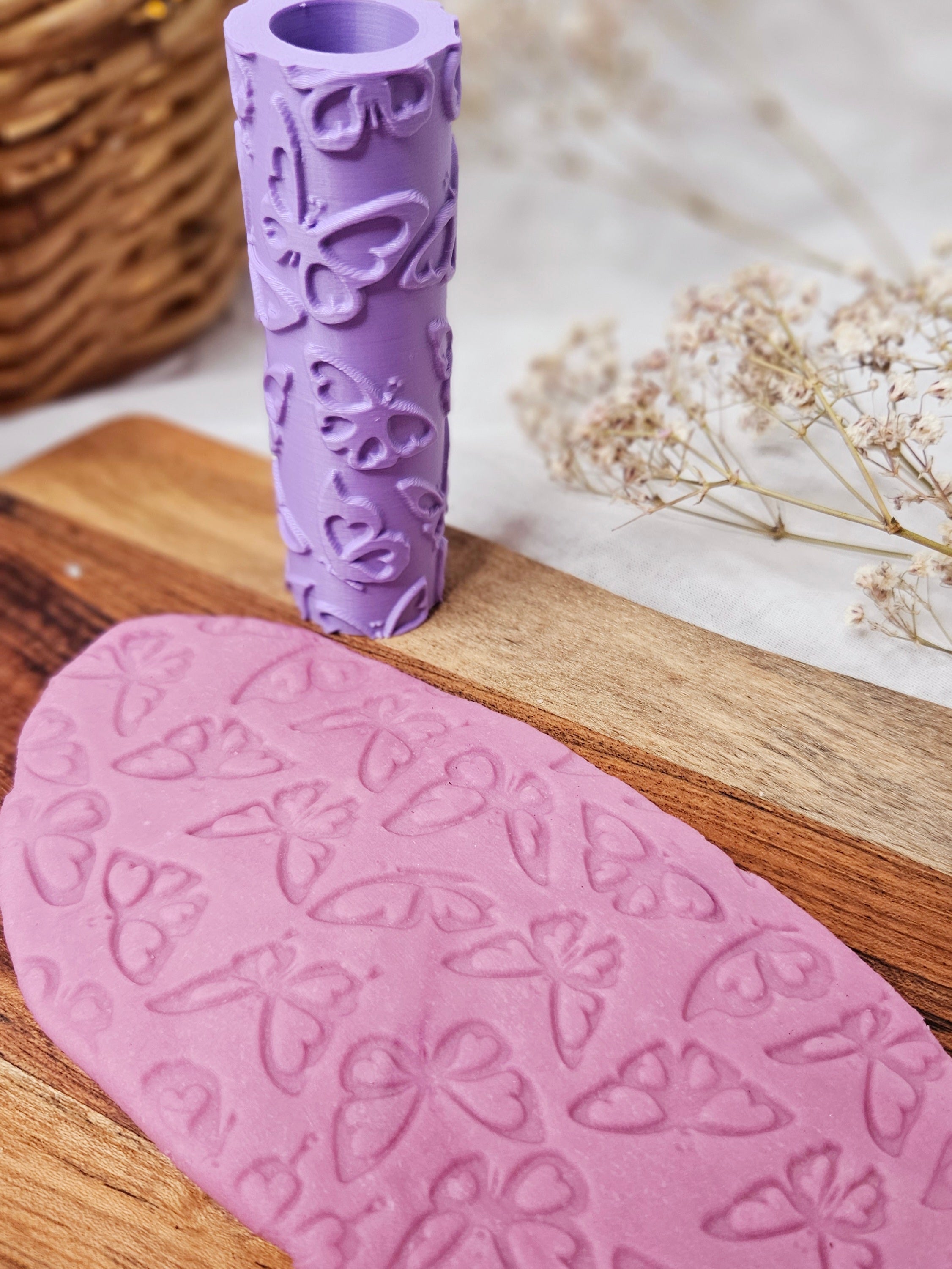 Butterfly | Textured Playdough Roller image 1