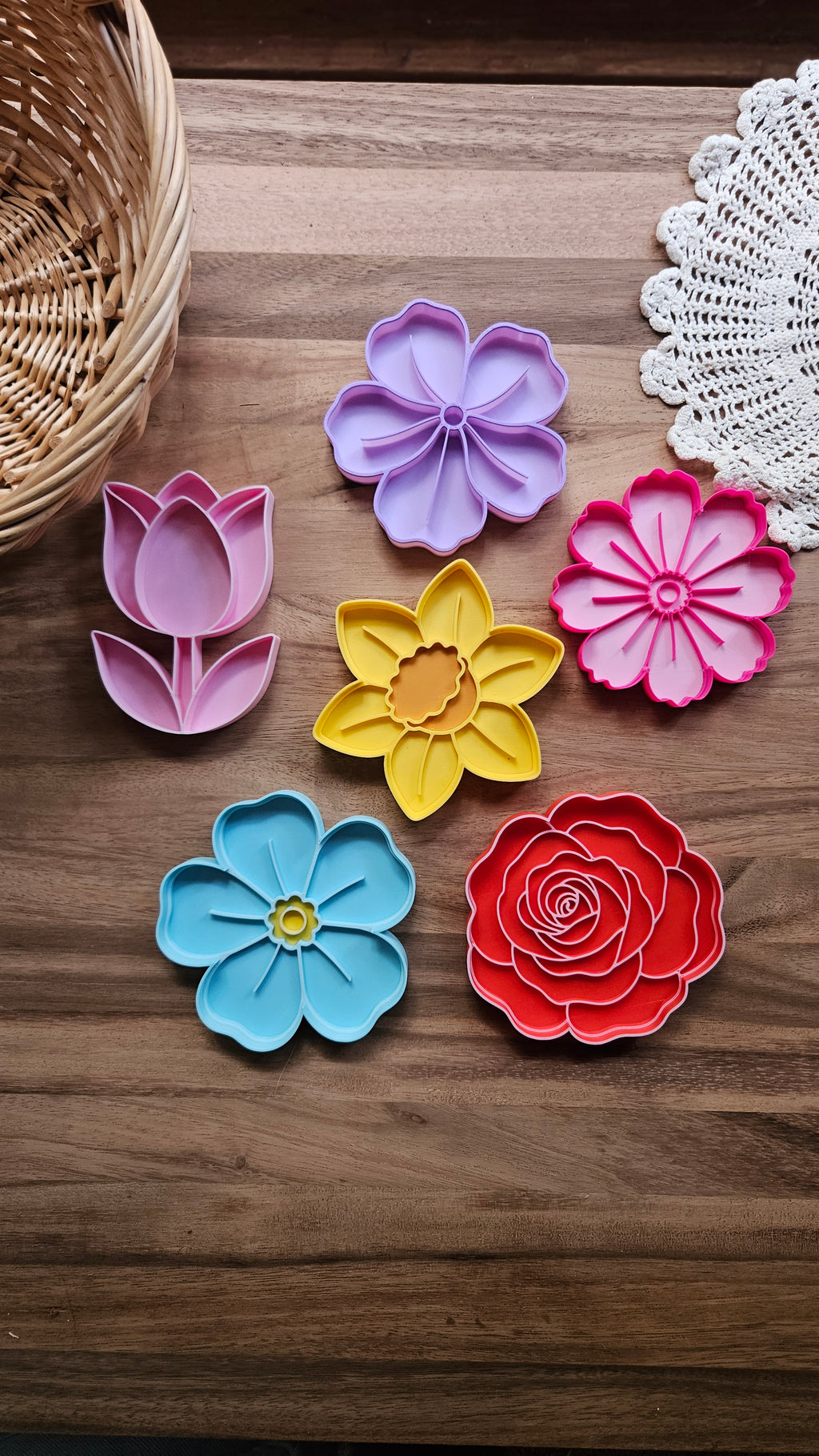 Spring Flower Play Tray | Individual or Set