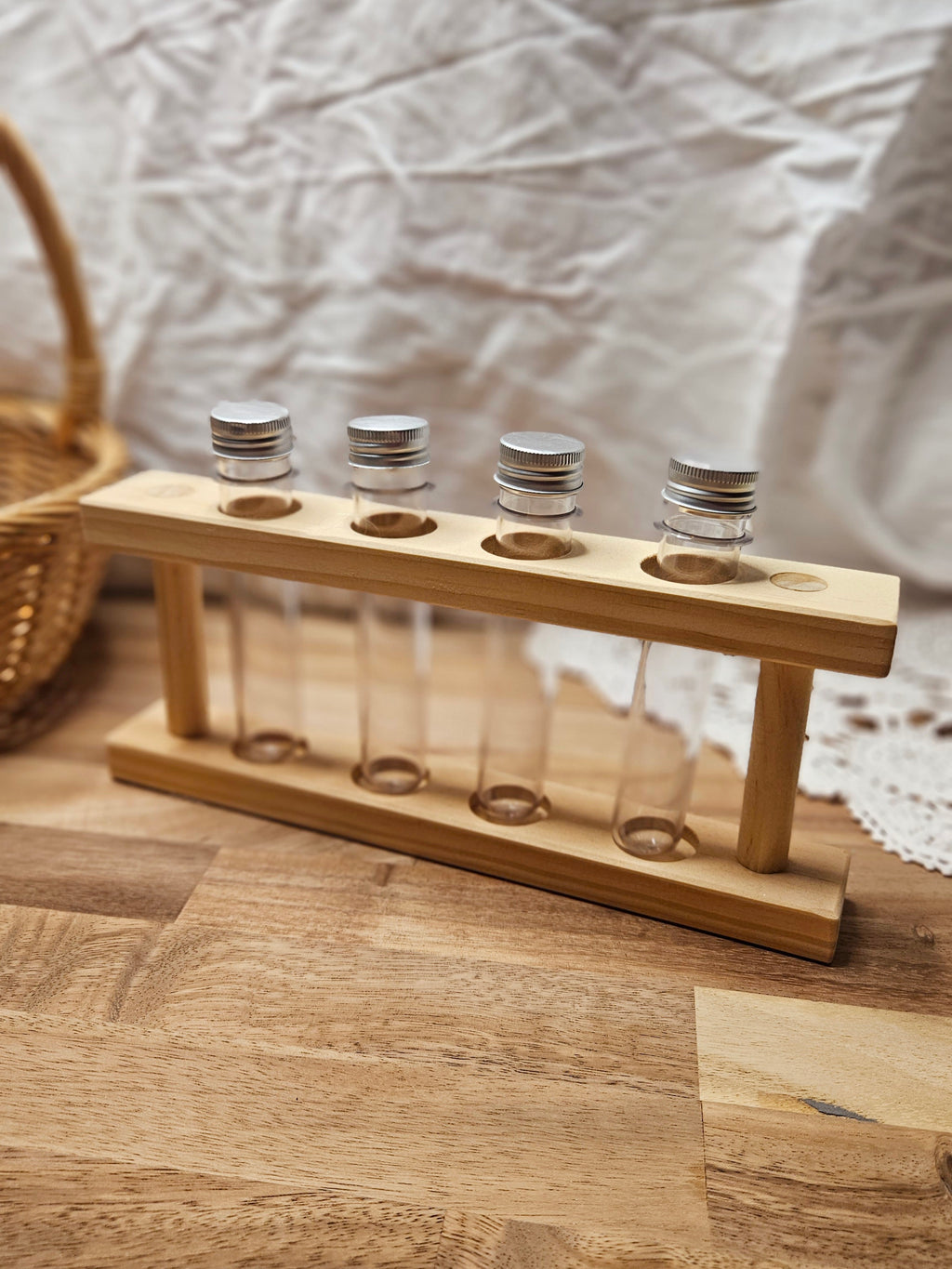 Timber Test Tube Rack