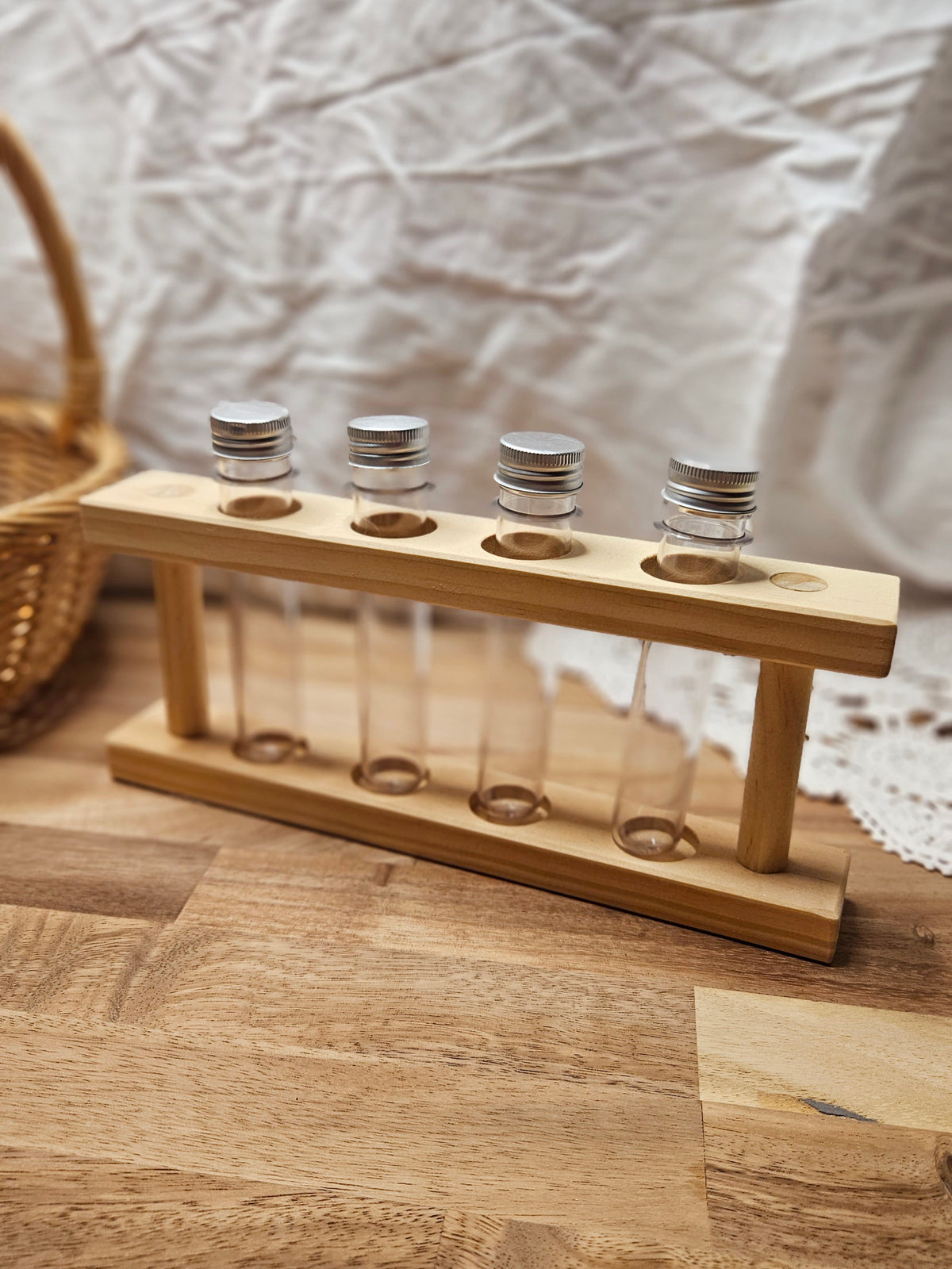 Timber Test Tube Rack