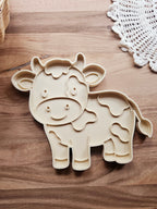 Cow Play Tray