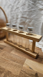 Timber Test Tube Rack