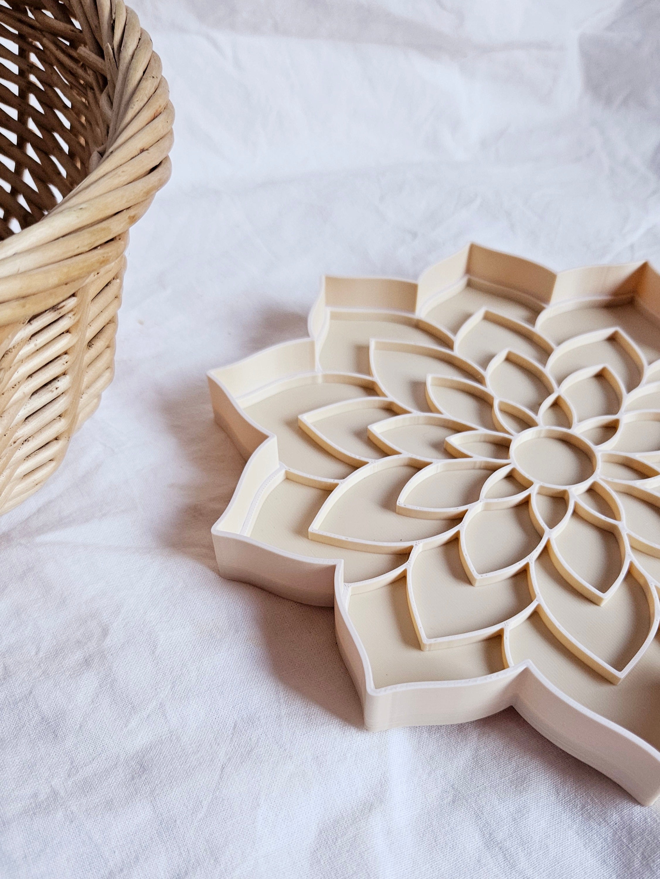 Mandala Flower Play Tray