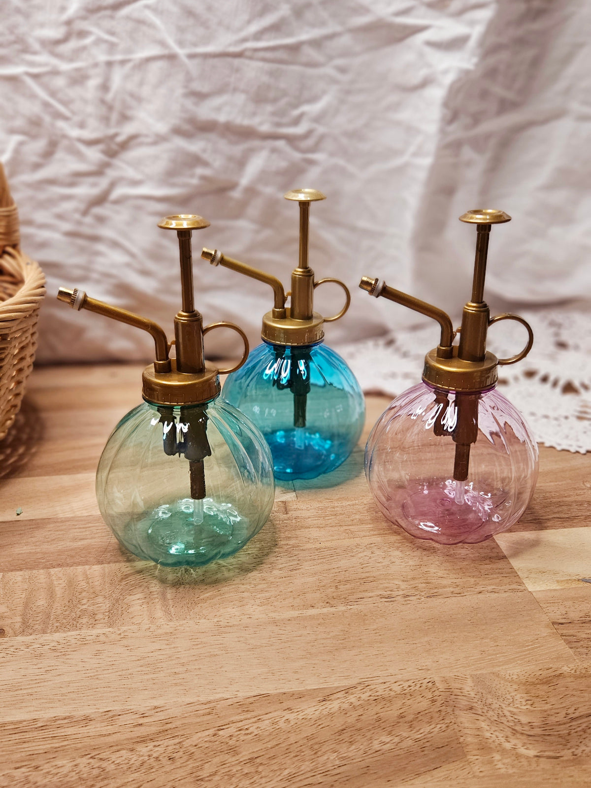 Vintage Style Plastic Spray Bottle