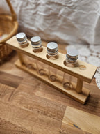 Timber Test Tube Rack