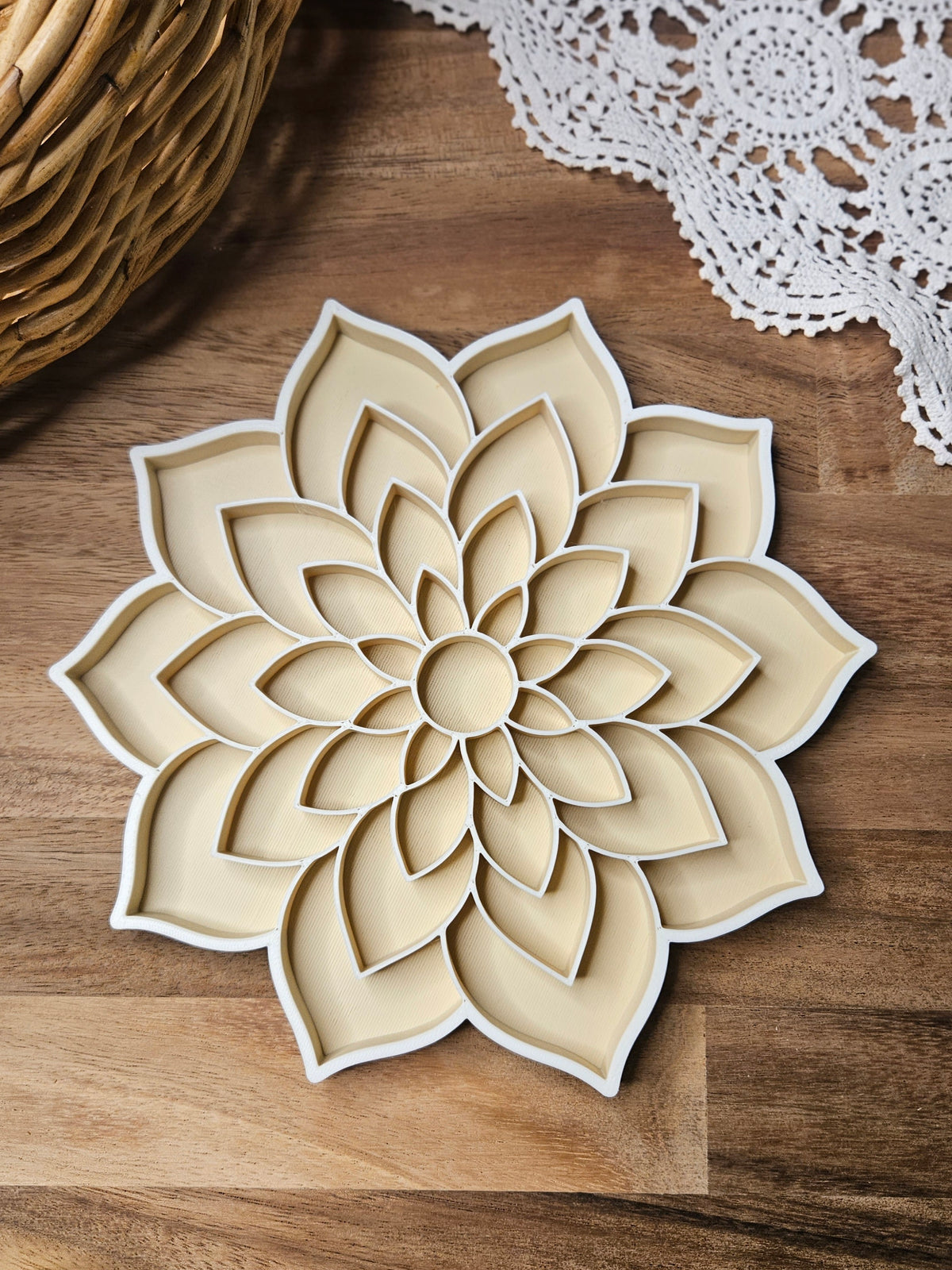 Mandala Flower Play Tray