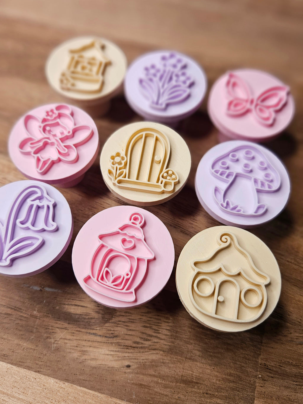 Fairy Hollow Playdough Stampers | Set of 9