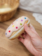 Felt Pink Sprinkle Eclair | JuniMoon