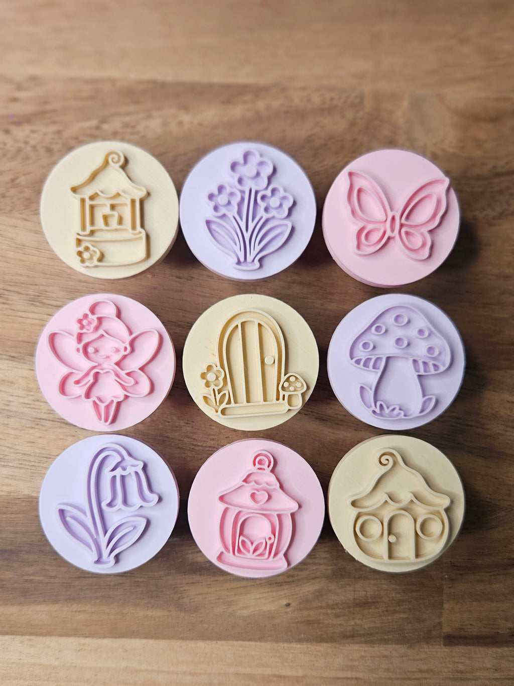 Fairy Hollow Playdough Stampers | Set of 9