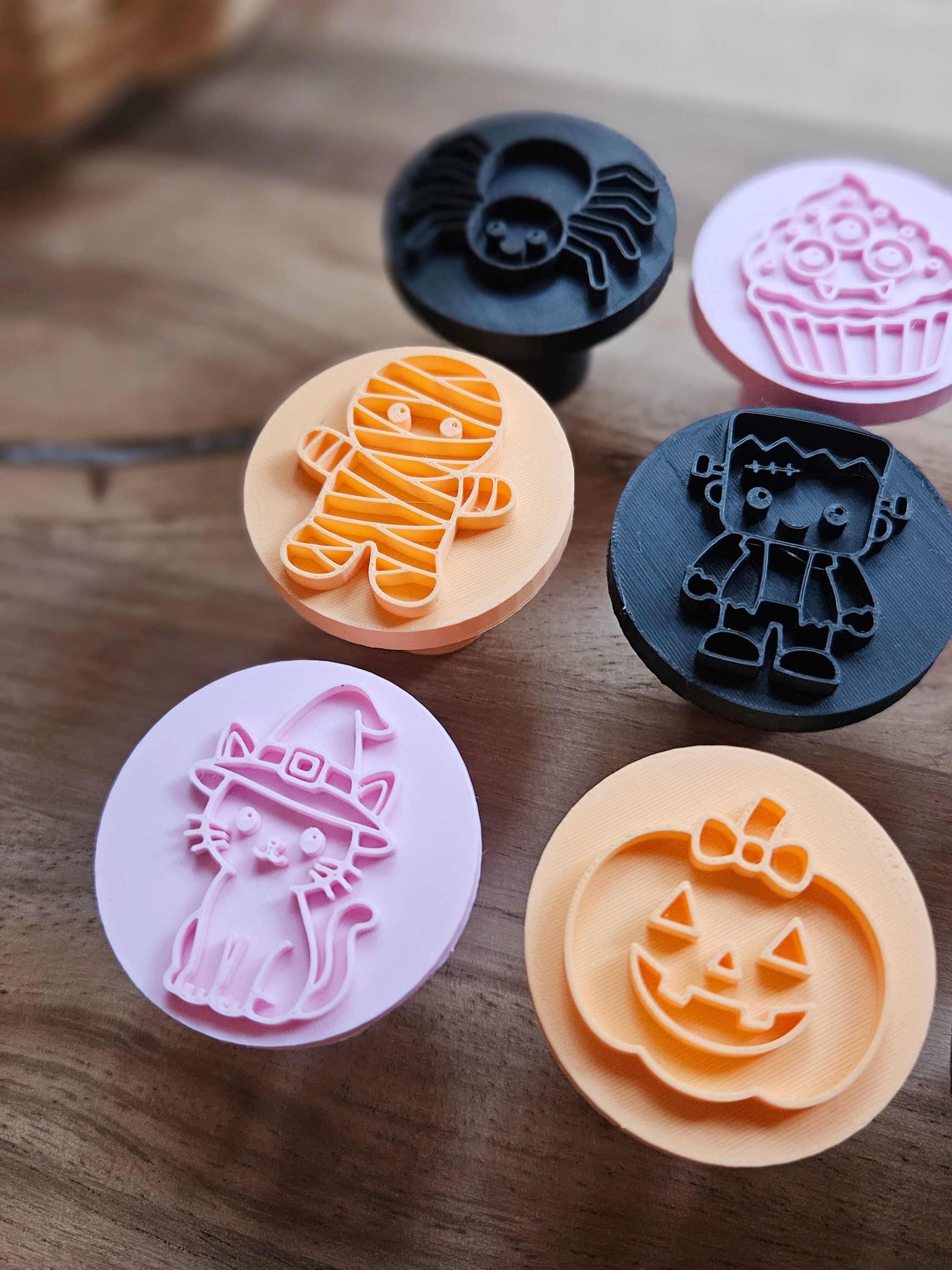 Halloween Playdough Stampers – Set of 9