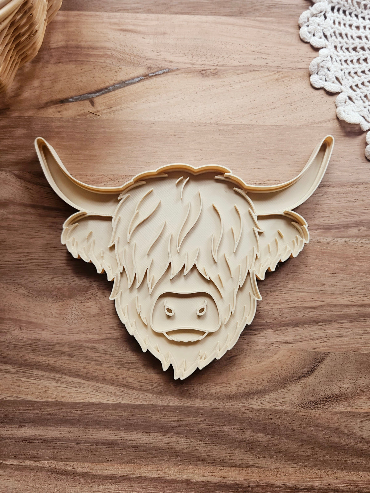 Highland Cow Play Tray
