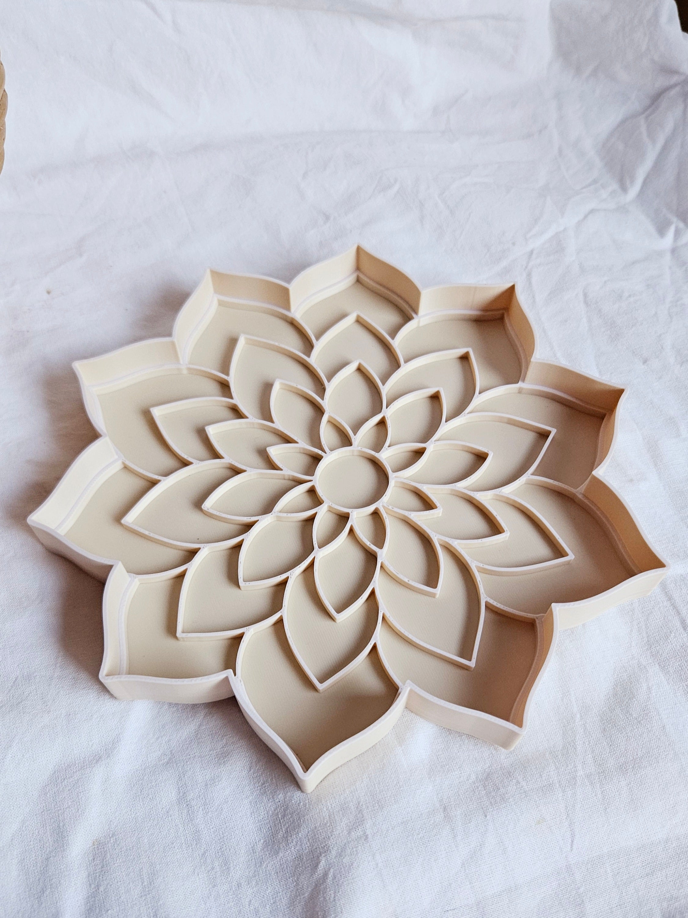 Mandala Flower Play Tray