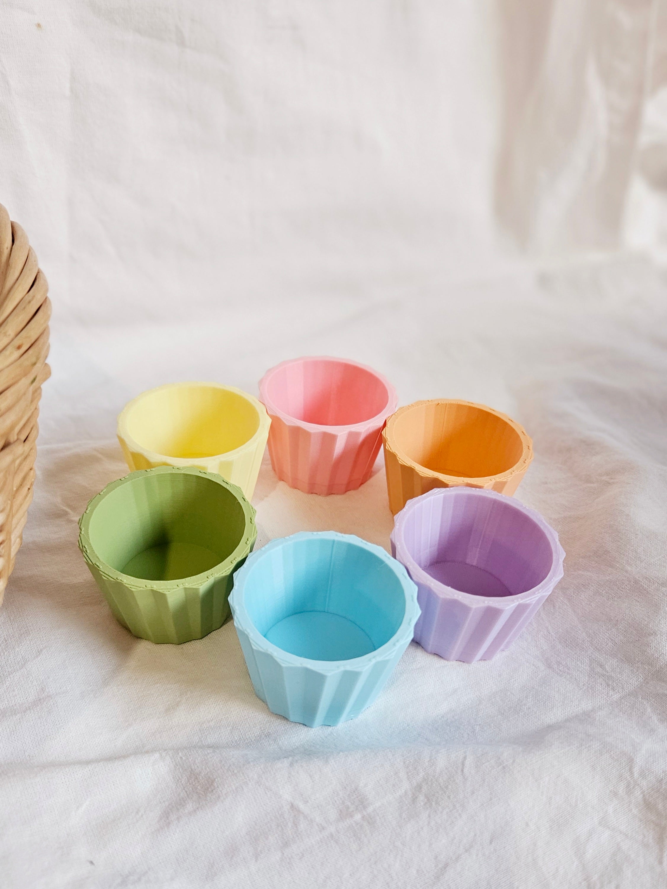 Scallop Cupcake Cups