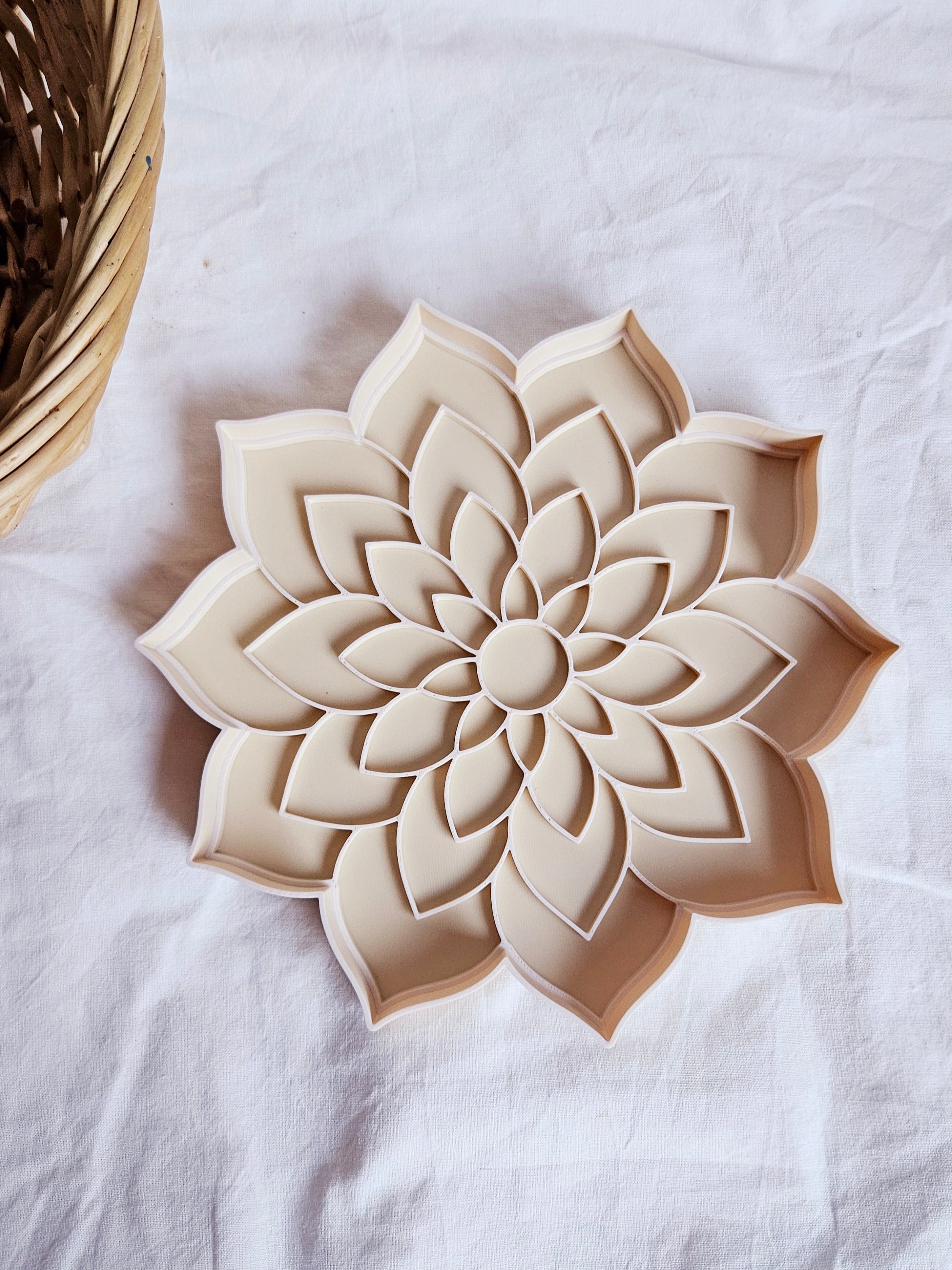 Mandala Flower Play Tray