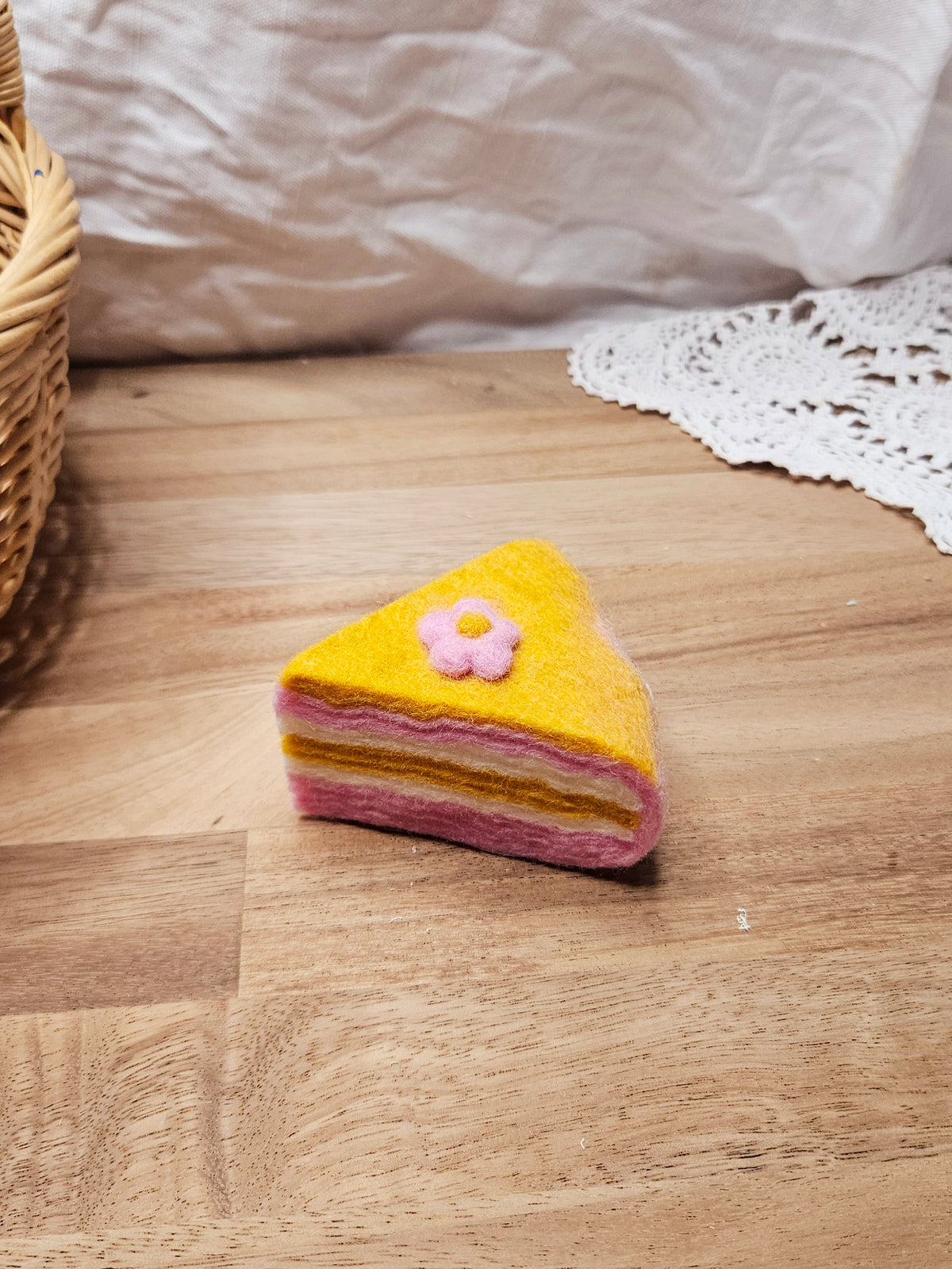 Flower Power Cake Slice | JuniMoon