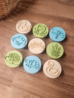 Pond Life Playdough Stampers – Set of 9