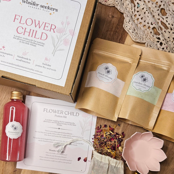 Flower Child potion kit for kids
