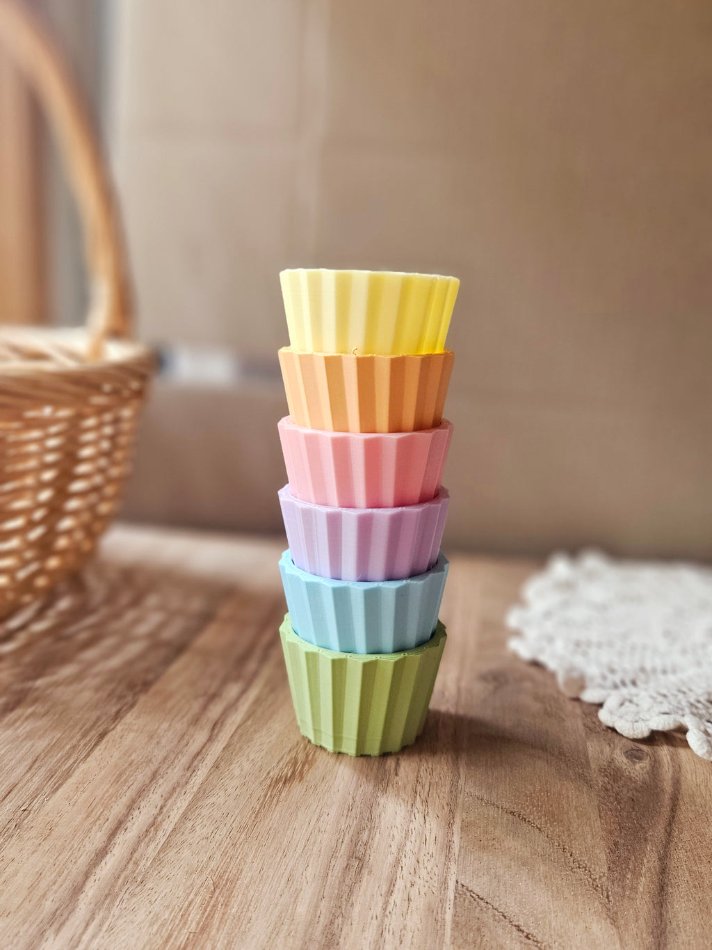 Scallop Cupcake Cups