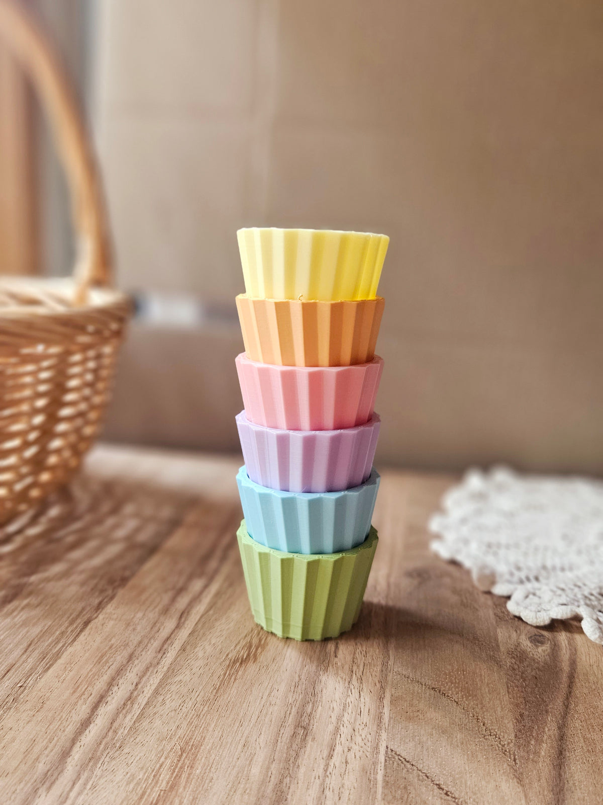 Scallop Cupcake Cups