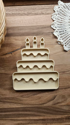 Birthday Cake Play Tray