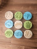 Pond Life Playdough Stampers – Set of 9